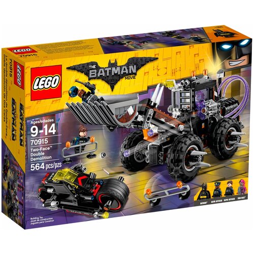 Конструктор LEGO Batman Movie Разрушительное нападение Двуликого (70915)