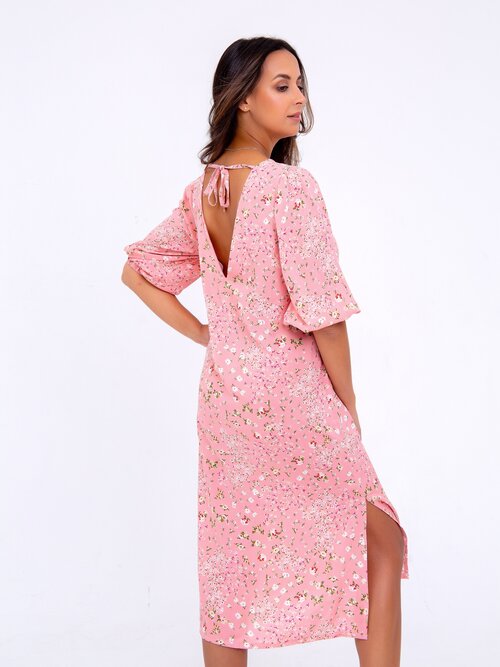 Платье RAPOSA, размер 48, розовый