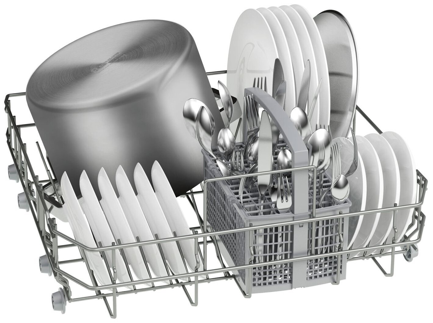 Посудомоечная машина Bosch SMS24AW00R (белый) - фотография № 6