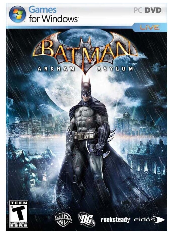 Batman: Arkham Asylum. GOTY, электронный ключ (активация в Steam, платформа PC), право на использование (WARN_811)