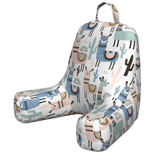 фото Кресло подушка для чтения ambesonne "милые альпаки", 50x70 см