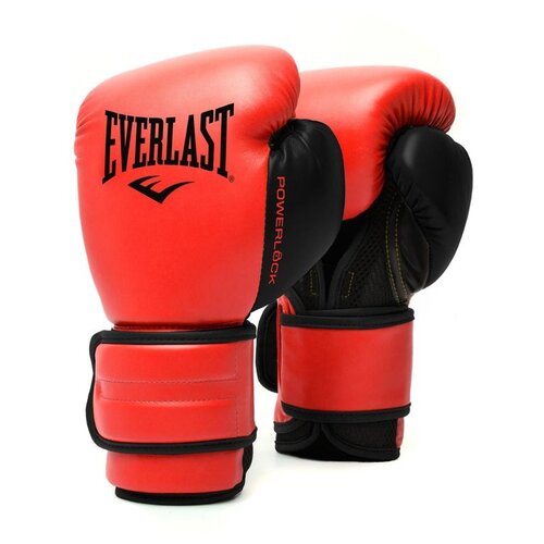 фото Боксерские перчатки everlast powerlock pu 2 красный 16 oz