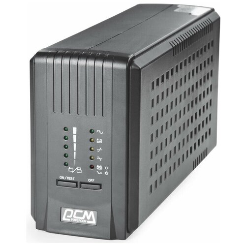 Интерактивный ИБП Powercom SMART KING PRO+ SPT-500 черный 350 Вт