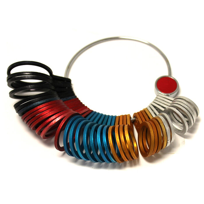 Пальцемер ювелирный Ф13-24мм, кольцемер применяется для определения размера ювелирного кольца