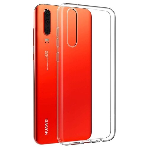 фото Чехол для huawei p30 прозрачный oem