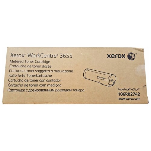 Картридж Xerox 106R02742, 30000 стр, черный