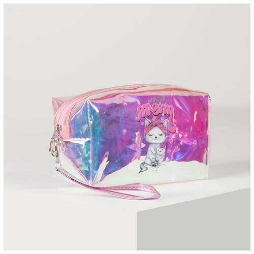 фото Косметичка на молнии, цвет прозрачный recom