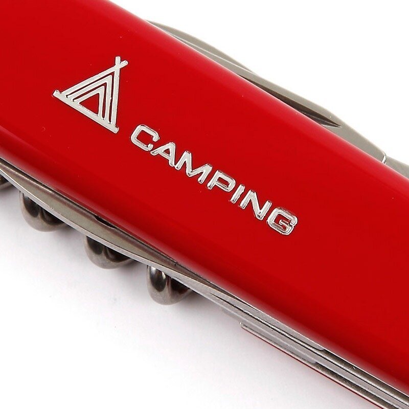 Нож перочинный Victorinox Camper Camping (1.3613.71) 91мм 13функций красный карт.коробка - фото №14