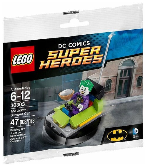 Конструктор LEGO DC Super Heroes 30303 Автомобиль Джокера, 47 дет.