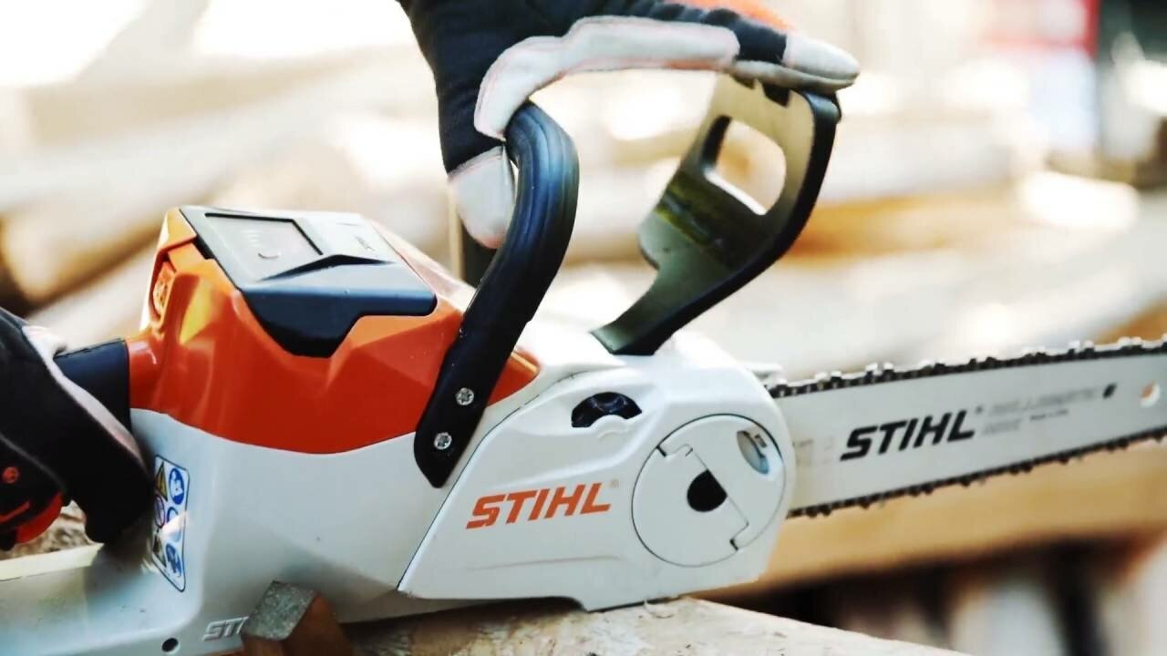 Пила цепная аккумуляторная STIHL MSA120 C-BQ (без аккумулятора и зу) - фотография № 4