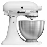 Планетарный миксер KitchenAid Classic (5K45SSEWH), White миксер