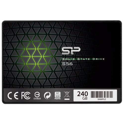 Твердотельный накопитель 240Gb SSD Silicon Power Slim S56 (SP240GBSS3S56B25)