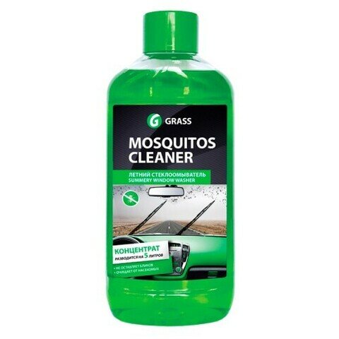 GraSS Омыватель для стекол концентрат MOSQUITOS CLEANER 1л