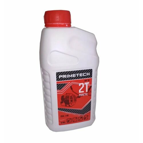 Масло моторное PRIMETECH 2T Практик (масло для двигателя минеральное API TB 0.95 л)
