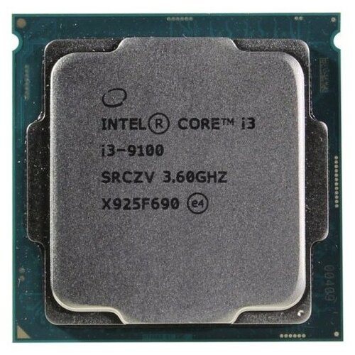 процессор intel core i9 9900kf lga1151 v2 8 x 3600 мгц oem Процессор Intel Core i3-9100 LGA1151 v2, 4 x 3600 МГц, OEM