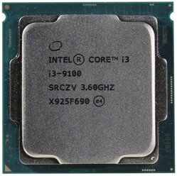 Intel Процессор Core i3-9100