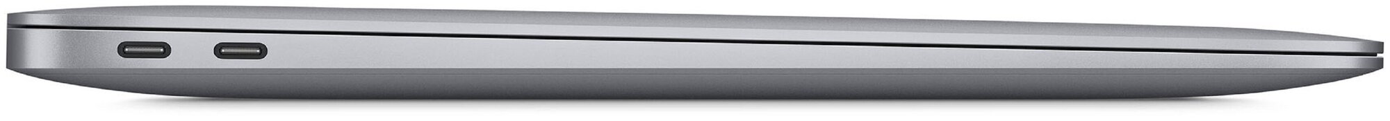 13.3" Ноутбук Apple MacBook Air 13 Late 2020 2560x1600, Apple M1 3.2 ГГц, RAM 8 ГБ, DDR4, SSD 256 ГБ, Apple graphics 7-core, macOS, серый космос
