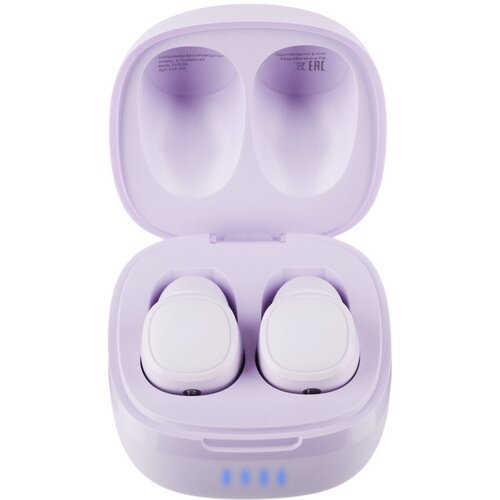 BY Наушники беспроводные TWS Style 40400мАч BT 50 сиреневый 2 штуки 3914₽