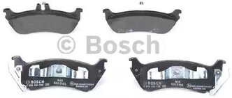 Дисковые тормозные колодки задние Bosch 0986424708 для Mercedes-Benz W163 (4 шт.)