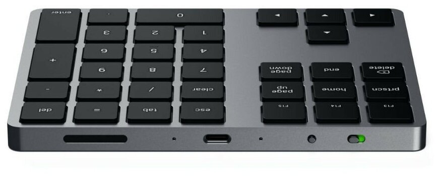 Беспроводная клавиатура Satechi Bluetooth Extended Keypad ST-XLABKM (Space Grey)