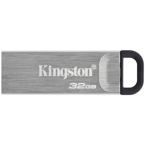 Флешка Kingston DataTraveler Kyson 32 ГБ, 1 шт., серебристый