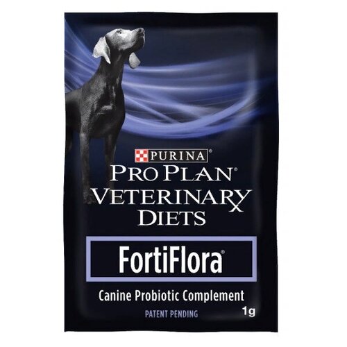 fortiflora фортифлора пробиотик кормовая добавка для собак Pro Plan Veterinary Diets Forti Flora для собак и щенков 1 г