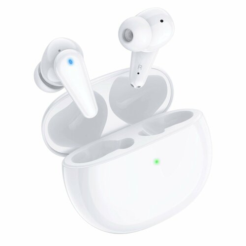 Наушники TW18 беспроводные вакуумные микрофон 45760 мАч LED-индикатор белые 668700₽