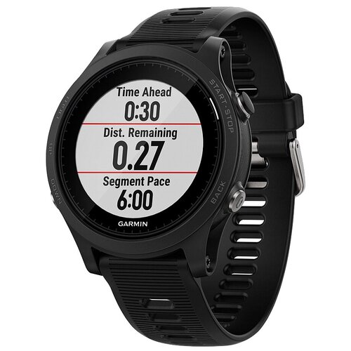 Умные часы Garmin Forerunner 935 HRM-Tri черно-зеленые (010-01746-06)