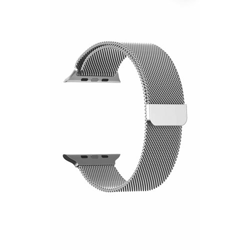 Ремешок металлический Миланская петля для Apple Watch 38/40/41mm серебро ремешок металлический миланская петля для apple watch 38 40 41mm красный