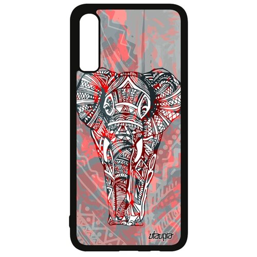 фото Чехол на смартфон samsung galaxy a70, "слон" азиатский мудрый utaupia