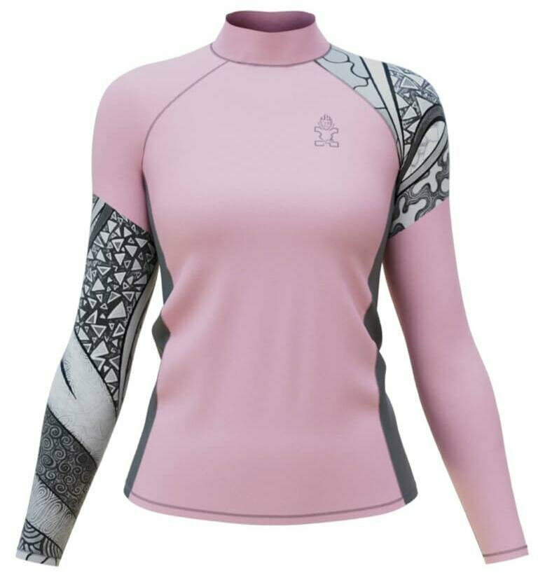 Лайкра Детская Starboard Girls Long Sleeve Lycra Baby Pink