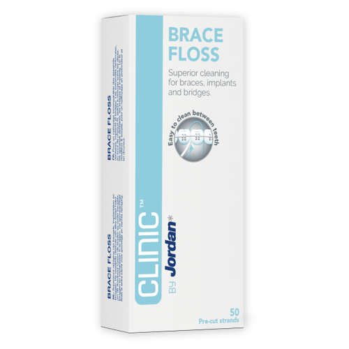 Jordan Clinic Brace Floss зубная нить для брекетов