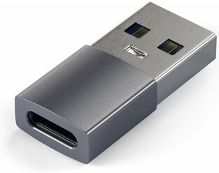 Адаптер Satechi USB Type-A to Type-C Adapter (ST-TAUC), space gray