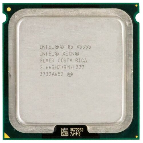 Процессор Intel Xeon X5355 LGA771, 4 x 2660 МГц, HPE процессор intel xeon qc x5472 lga771 2 x 3000 мгц hpe