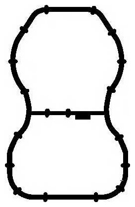 Прокладка впускной коллектор Elring 584600