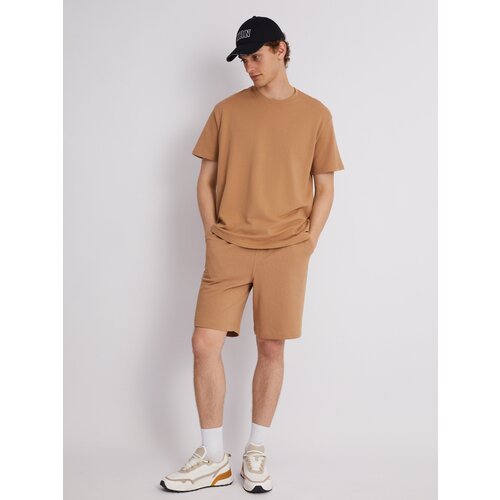 фото Шорты zolla, размер xs, бежевый