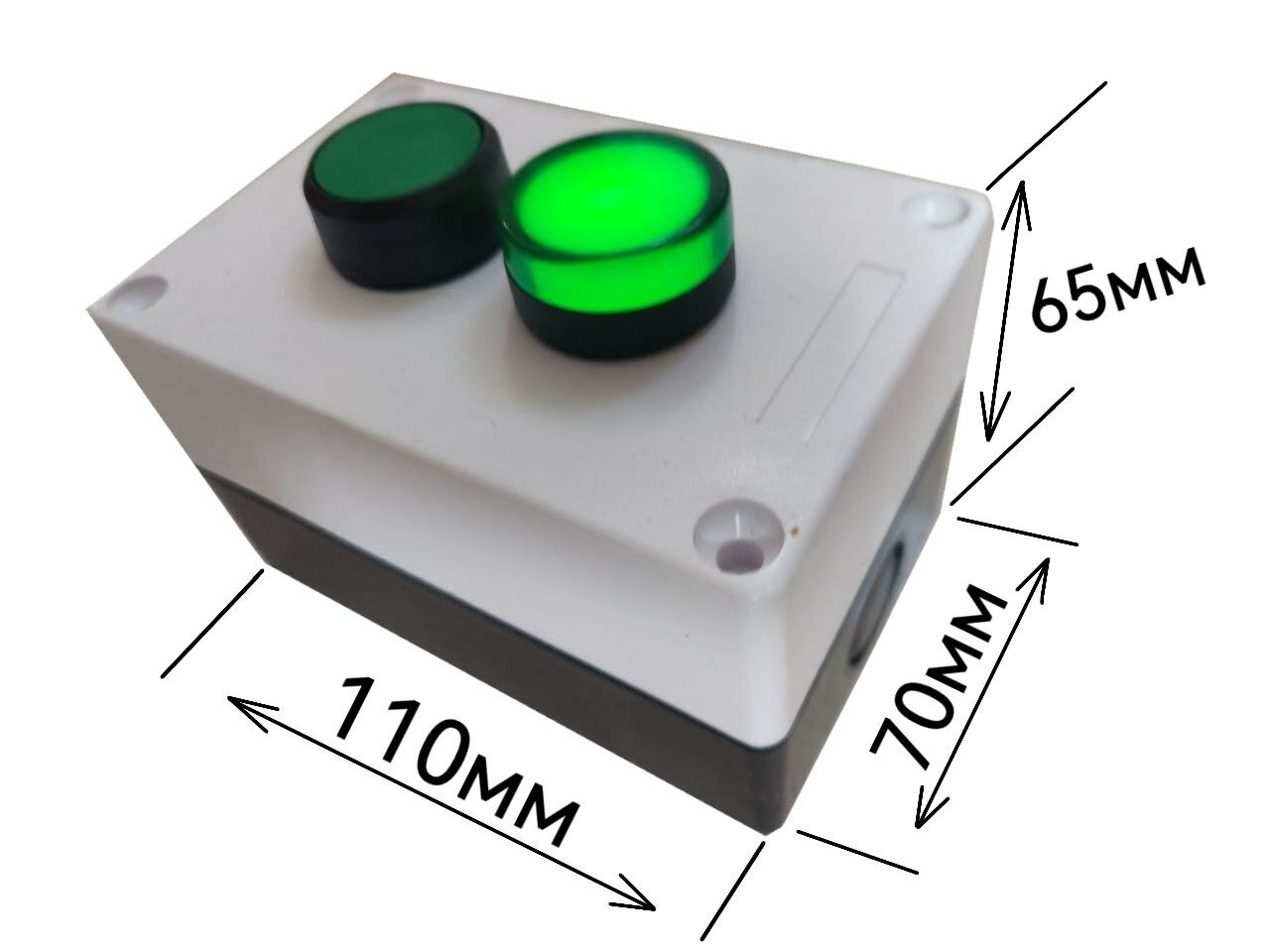 кнопка для пульта парогенератора в хаммам - фотография № 2