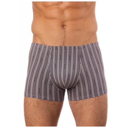 фото Трусы uomo fiero, размер 52, серый