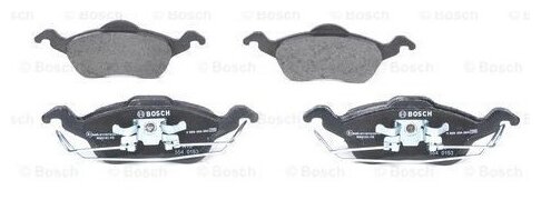 Дисковые тормозные колодки передние BOSCH 0986494284 для Ford Focus (4 шт.)