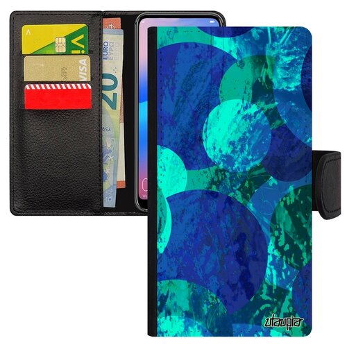 фото Чехол-книжка на мобильный galaxy s7 edge, "планеты" сфера шар utaupia