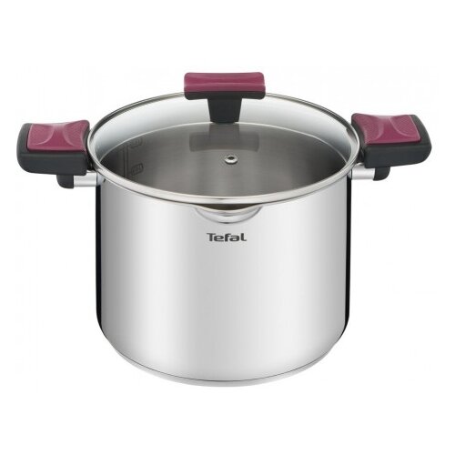 Кастрюля Tefal Cook&Clip 6,1л с крышкой (G7237974)