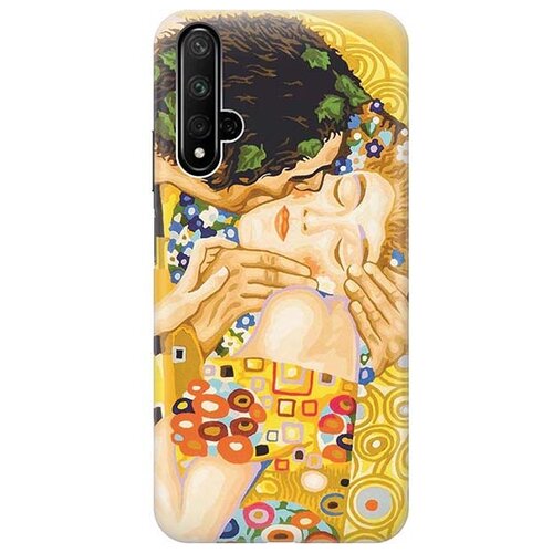 фото Ультратонкий силиконовый чехол-накладка для honor 20 / huawei nova 5t с принтом gosso