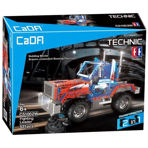 конструктор double eagle cada technic c52012w экскаватор 235 дет Конструктор Double Eagle CaDA Technic C51002W Лидер сражения, 531 дет.