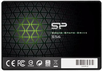 Твердотельный накопитель Silicon Power 120 ГБ SATA Slim S56 120GB
