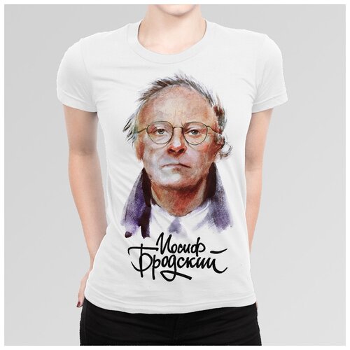 фото Футболка dream shirts иосиф бродский женская 3xl белая