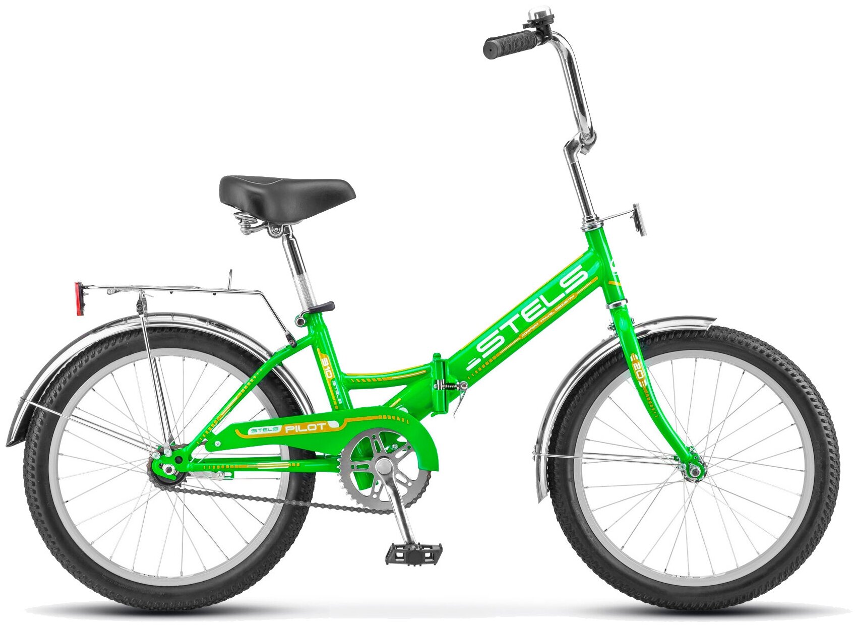 Велосипед Stels Pilot-310 20" Z011 зеленый/желтый (2019)