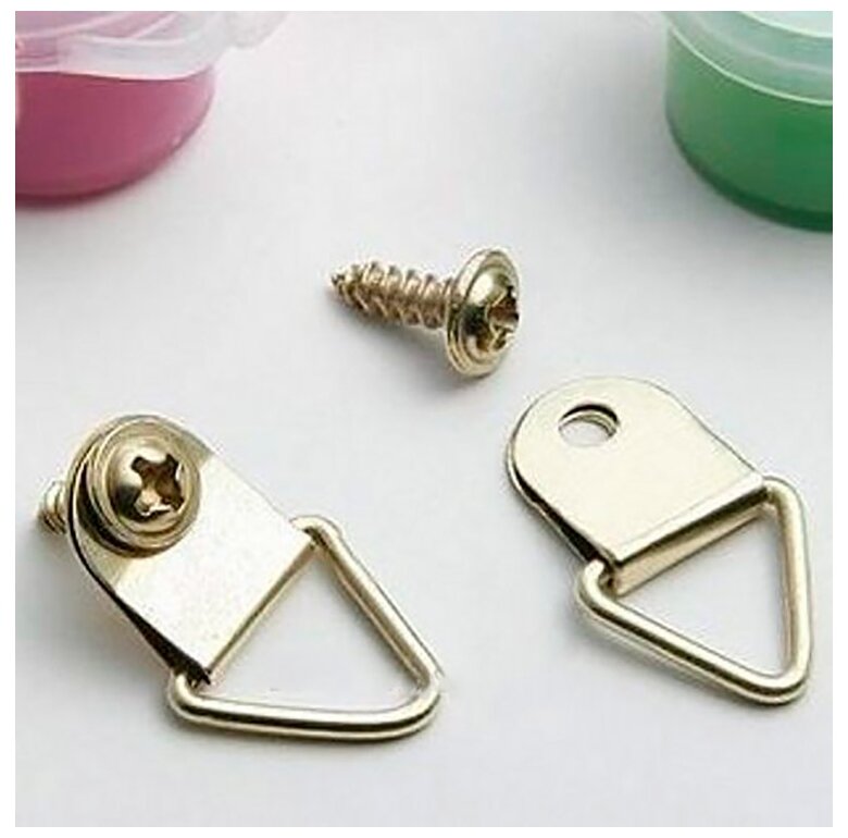 Как повесить картину на крепление крокодил