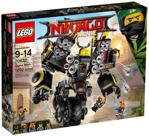 LEGO The Ninjago Movie 70632 Робот землетрясений, 1202 дет.