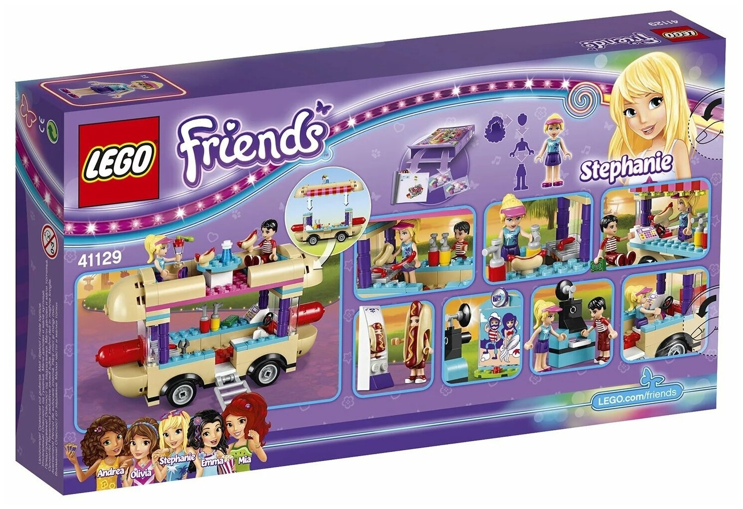 Lego friends hot dog truck sale