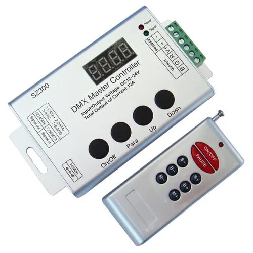 Светодиодный контроллер DMX, RGB RF пульт дистанционного управления DC12-24V